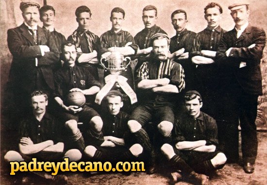 Plantel Campeón del Primer Campeonato Uruguayo en 1900