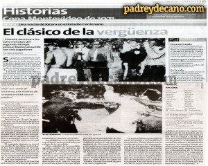 La Fuga de 1971 por la Copa Montevideo