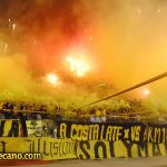 Recibimiento Copa Bimbo 2013 ante Nacional. Estadio Centenario, 16 de enero de 2013.